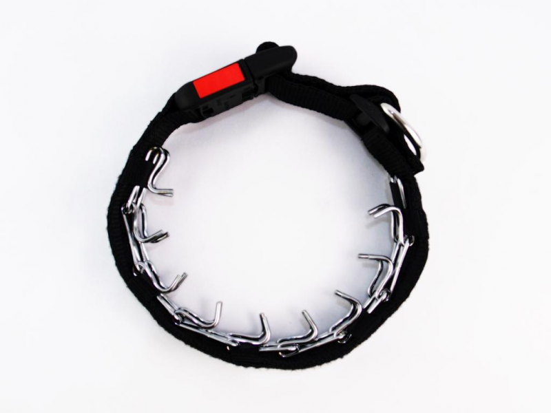 K9 Thorn Collare a punte con fibbia itw nexus, nero