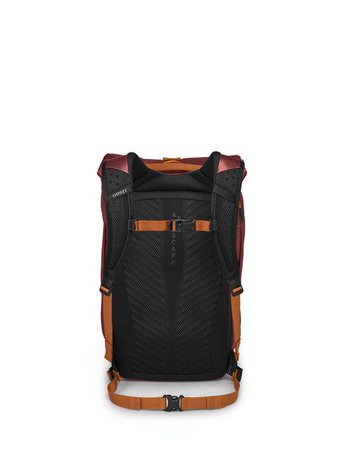 Osprey Transporter Roll Top zaino, red mountain