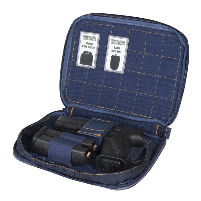 Helikon-Tex Fondina per 1 pistola - Nylon , blu melange