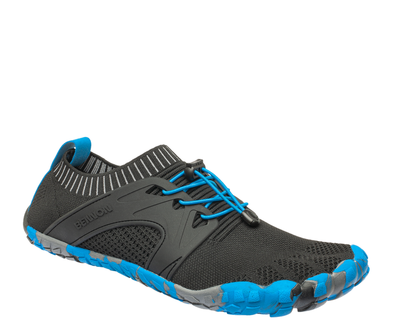 BENNON Bosky scarpe a piedi nudi, nero/blu