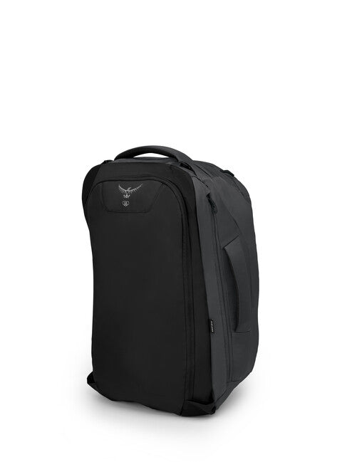 Osprey Farpoint 40 zaino da viaggio, grigio visione a tunnel