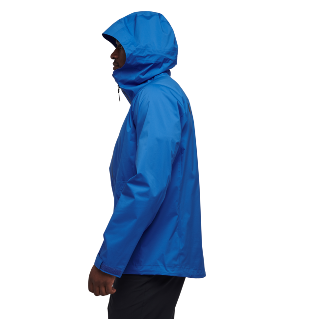 Black Diamond Stormline Stretch giacca a vento da uomo, blu drifter