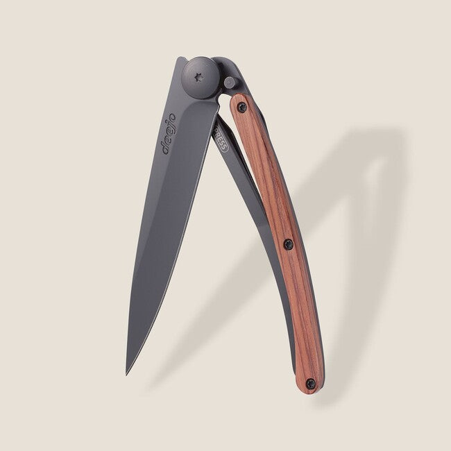 Deejo Coralwood coltello di chiusura, coralwood