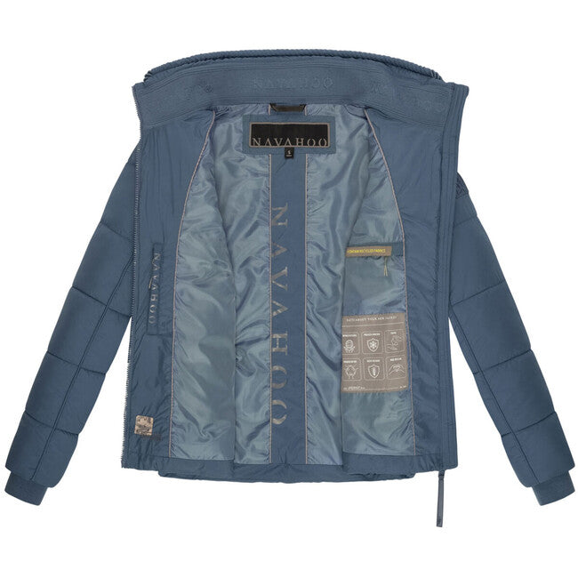 Navahoo Liebesfee giacca invernale da donna, dusty blue