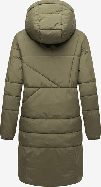 Navahoo Bliblablubb giacca invernale da donna con cappuccio, foresta di olive