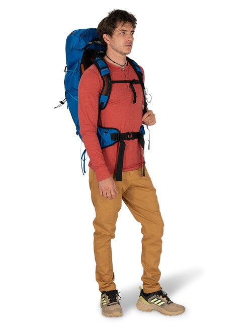 Osprey Exos 38 zaino da trekking, blue ribbon