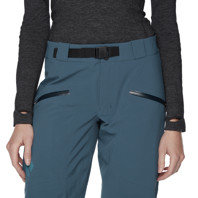 Black Diamond Recon Stretch Ski pantaloni da sci, azzurrite