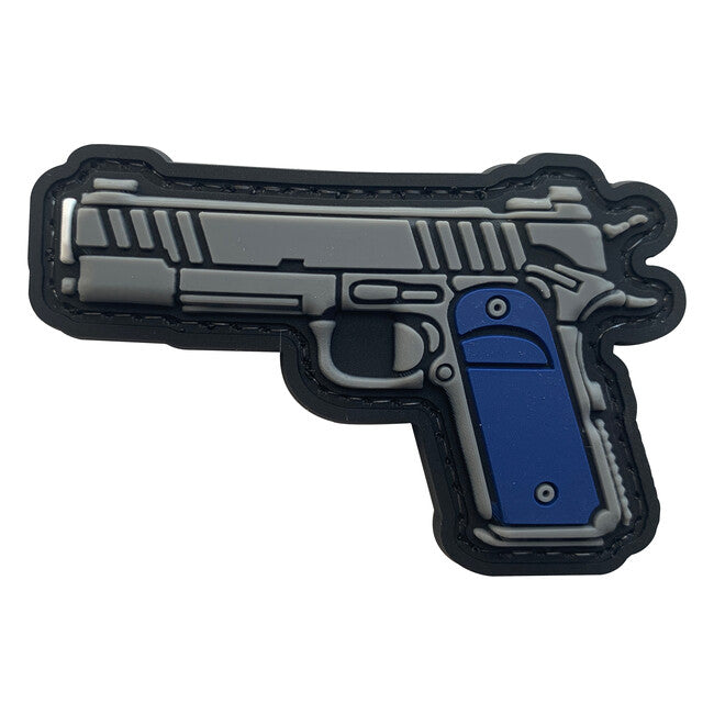 WARAGOD applique 3D GUN pvc patch