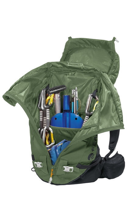 Ferrino Triolet zaino da arrampicata 48+5 L, verde