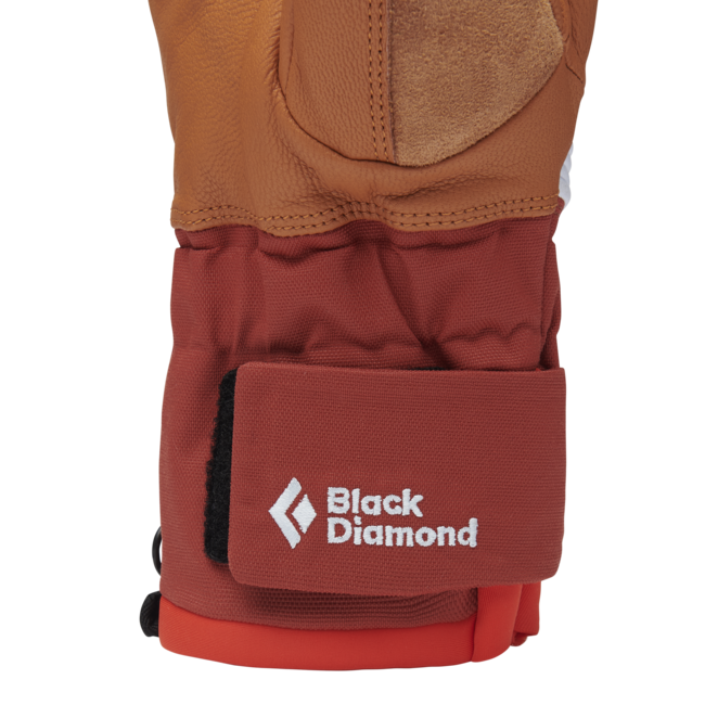 Black Diamond Progression Mitts Winter Gloves, Henna-Belay Blue