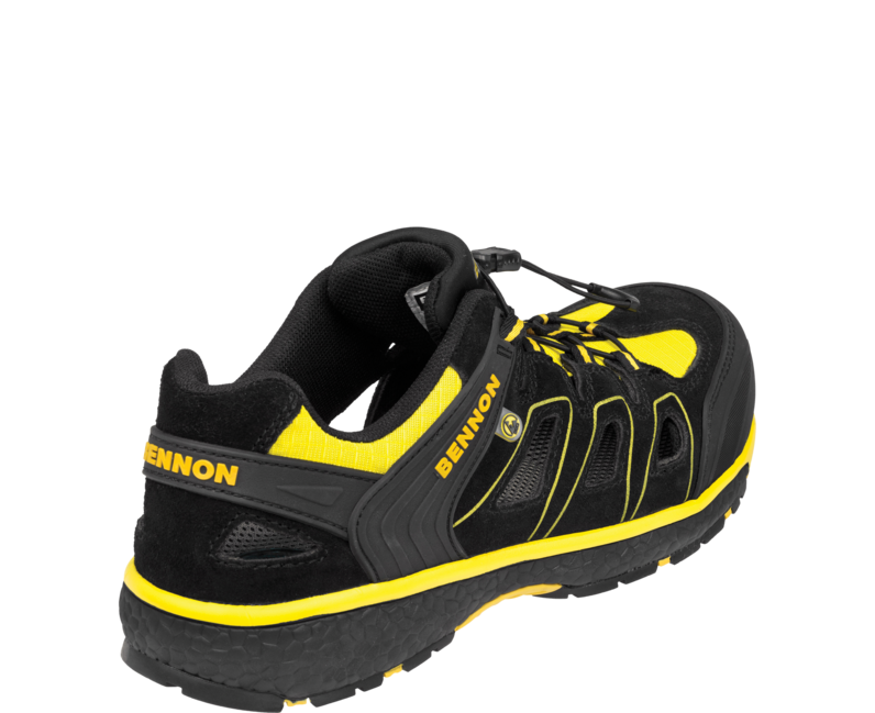 BENNON Bombis sandali da lavoro S1 ESD NM, giallo