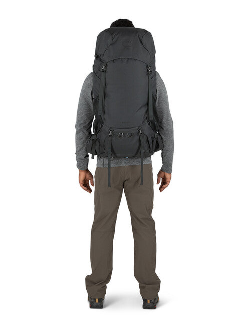 Osprey Rook zaino da trekking 50, dark charcoal/silver lining