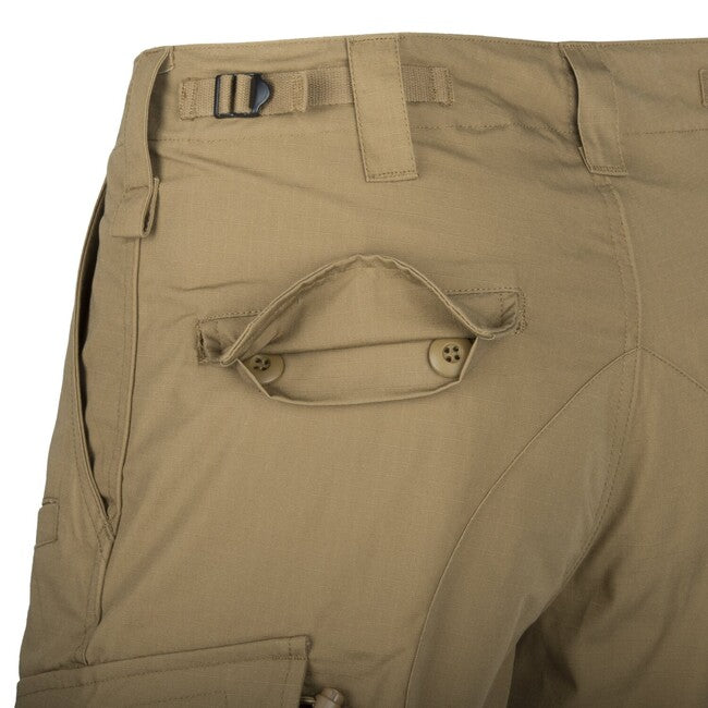 Helikon-Tex Pantaloncini CPU - PolyCotton Ripstop - EN woodland