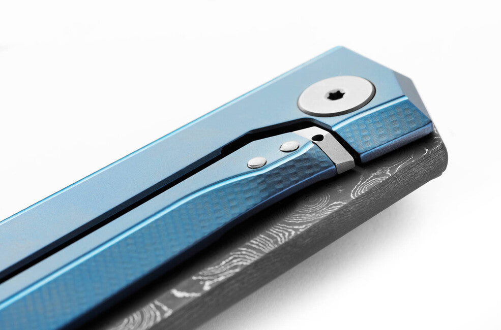 Lionsteel Myto MT01D coltello di lusso con manico in titanio massiccio, bl