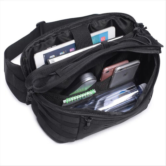 DRAGOWA Tactical Havoc borsa tattica multifunzionale, nera