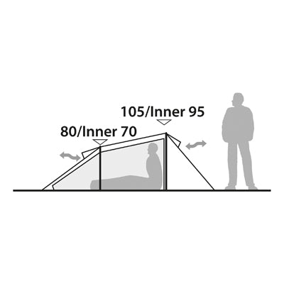 Robens Arco di tenda per 2 persone