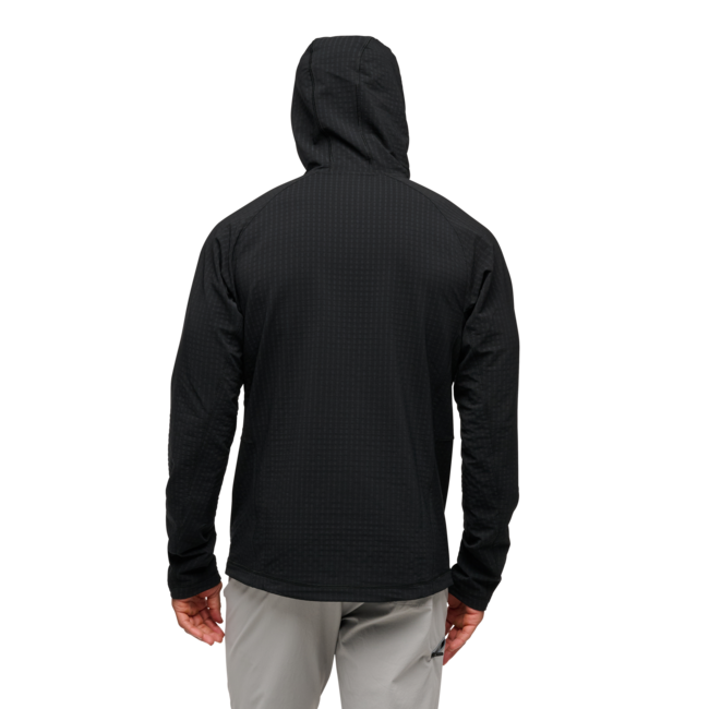Black Diamond Coefficient Storm felpa da uomo, nera