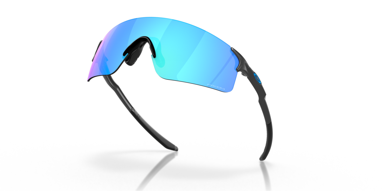 Oakley EVZERO BLADES Γυαλιά Ηλίου με Σκελετό Steel και Φακούς Prizm Sapphire