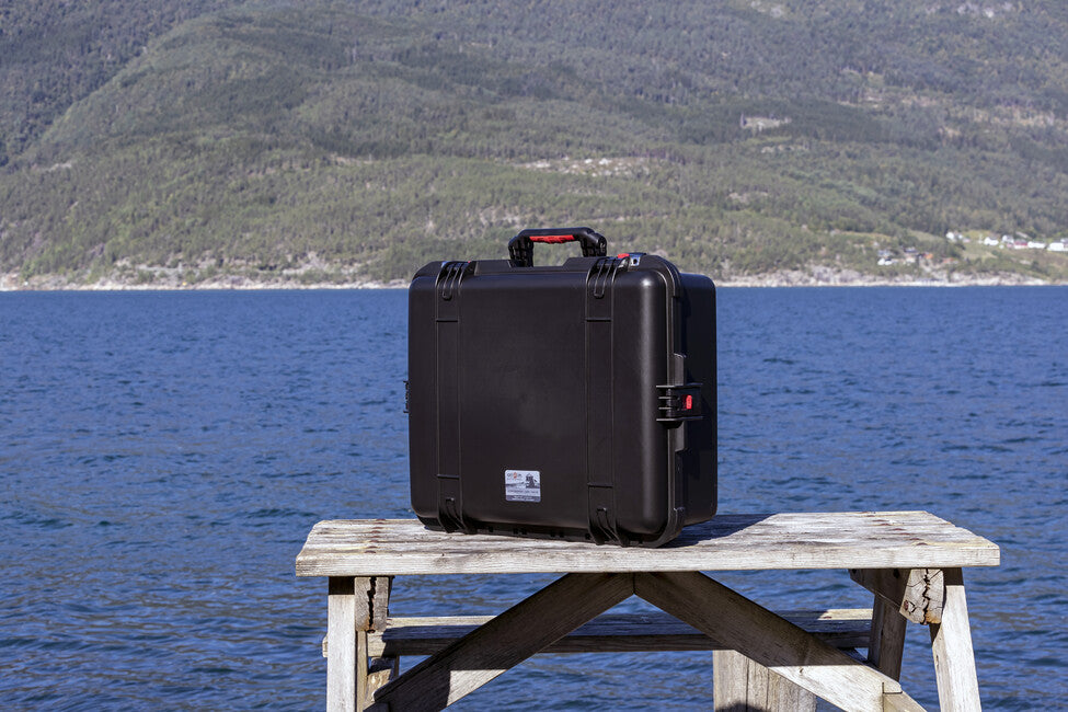 Origin Outdoors 2500 custodia di protezione, nera con schiuma