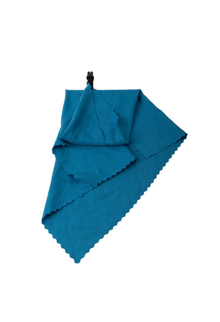 BasicNature Mini Towel asciugamano da viaggio in microfibra ultrafine S, blu