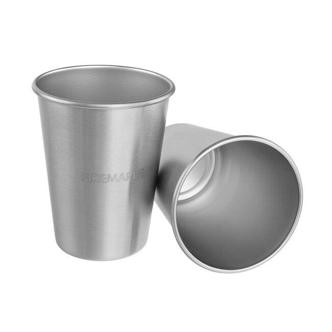 Fire Maple Antarctic bicchieri 2 pezzi in acciaio inossidabile 350 ml, argento