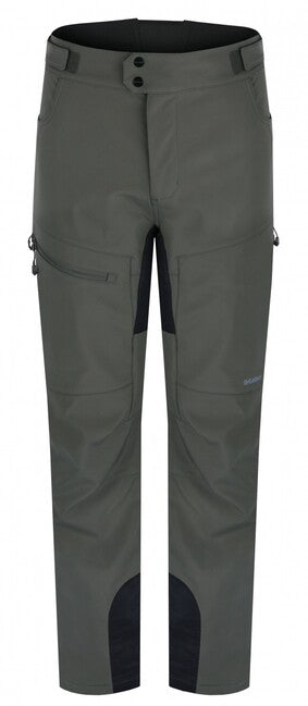 Husky Keson pantaloni softshell da uomo, kaki