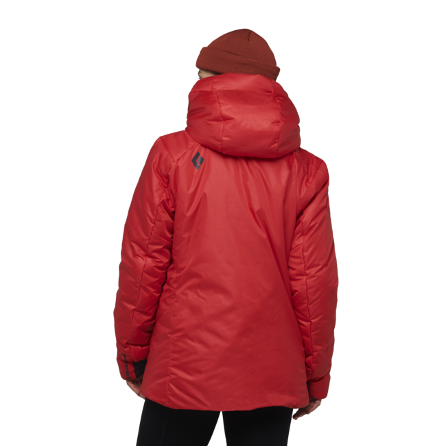 Black Diamond Belay Women's Parka, Coral Red