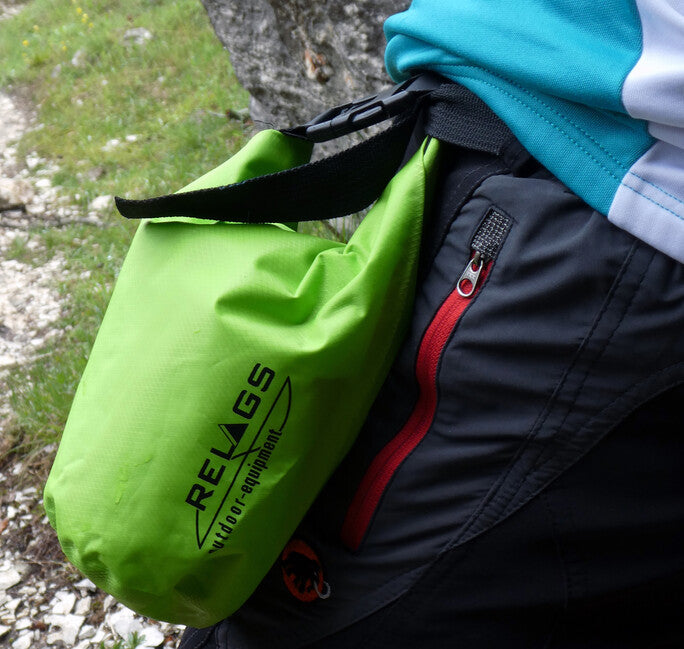 BasicNature 210T Light Waterproof Backpack 2L Light Green