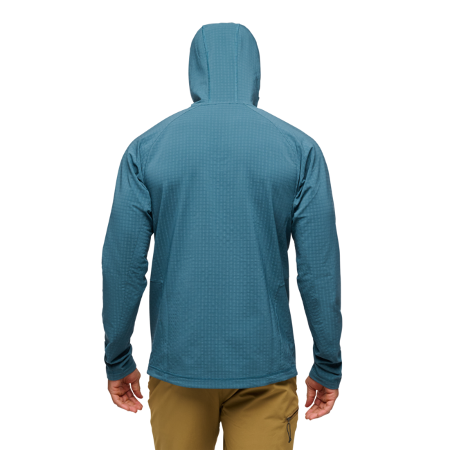 Black Diamond Coefficient Storm felpa da uomo, blu creek