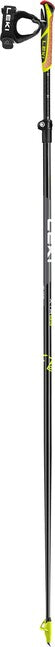 Leki Xta 6.5 Vario bastoncini da sci, nero-bianco-neon-giallo, 145 - 165 cm