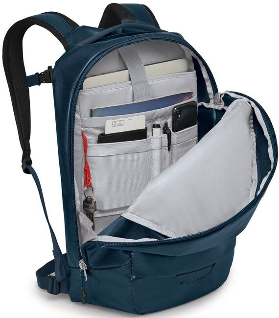 Osprey Transporter Panel Loader, venturi blue