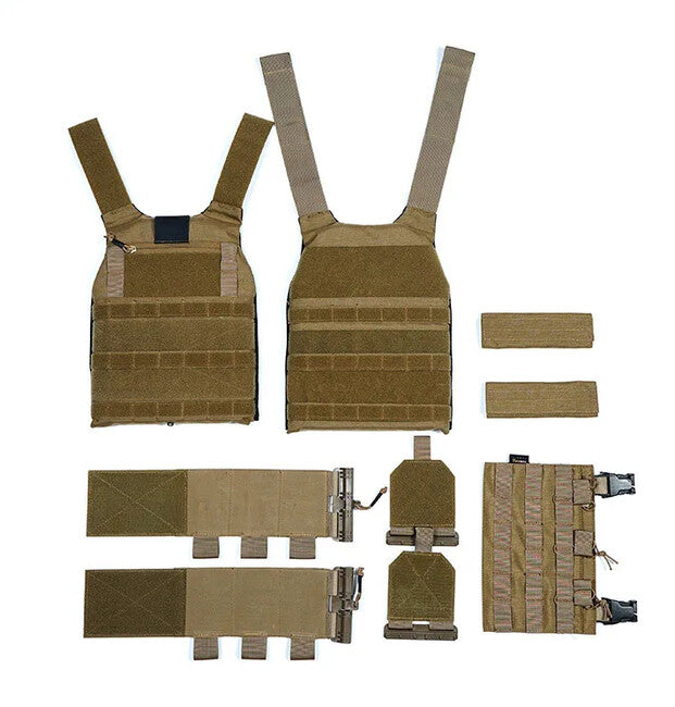 DRAGOWA Tactical Lightning gilet tattico, nero