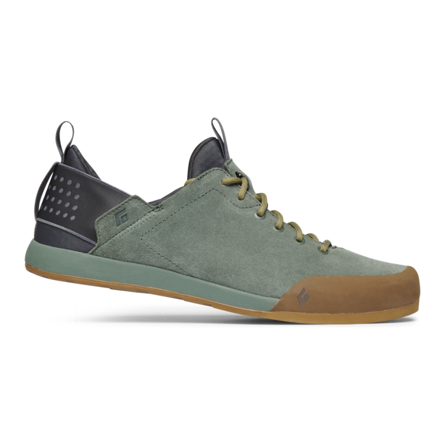 Black Diamond Session Scarpe in pelle scamosciata uomo, verde abete