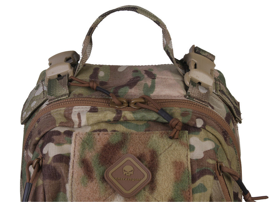 Emersongear Zaino tattico 21L con custodia staccabile, nero 500D