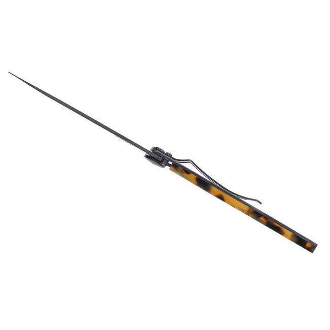 Deejo Turtle Grezzo coltello di chiusura a guscio di tartaruga