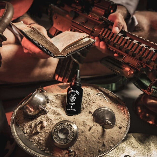 ANGRY BEARDS Urban Twofinger Beard and Mustache Oil, 30 ml