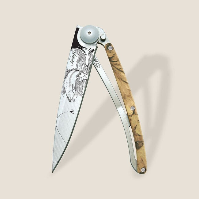 Deejo Tattoo camo Trota coltello di chiusura