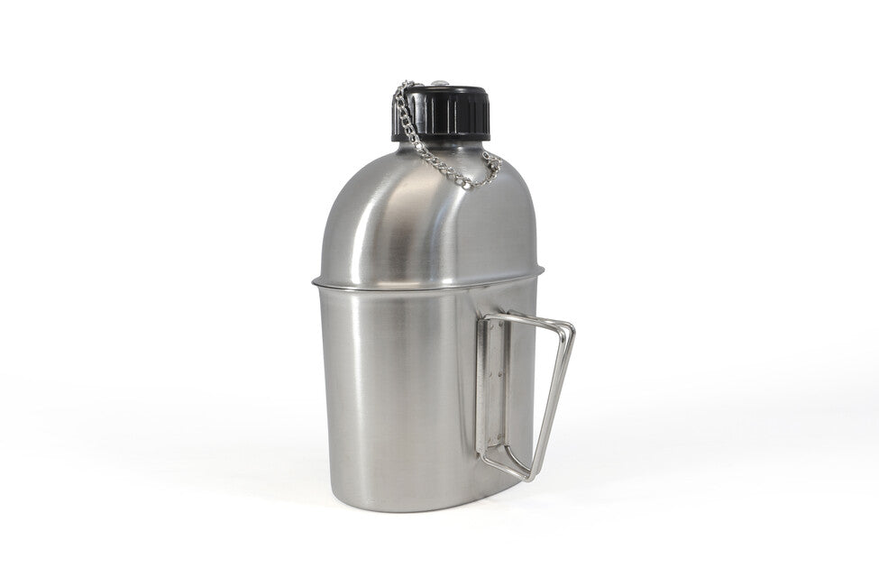 Origin Outdoors Stainless Steel Canteen 1.2 L with Cup 0.8 L