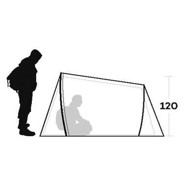 Ferrino Lightent Pro tenda per 3 persone, oliva