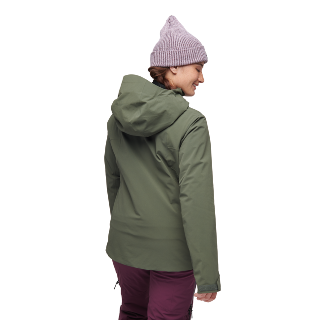 Black Diamond Recon Insulated Shell giacca impermeabile da donna, tundra