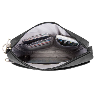 Travelon Crossbody Classic borsa a tracolla antifurto nera