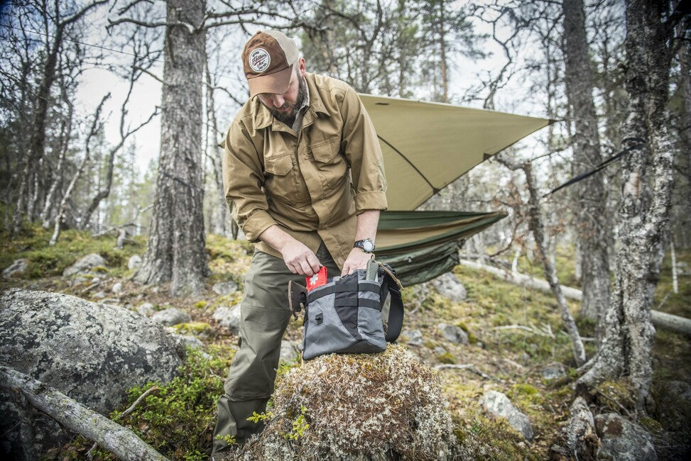 Helikon-Tex Bushcraft Haversack Bag borsa a tracolla - Cordura®, nera