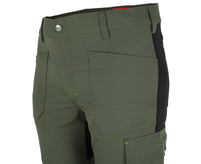 BENNON Erebos pantaloni da lavoro WP, verde/nero