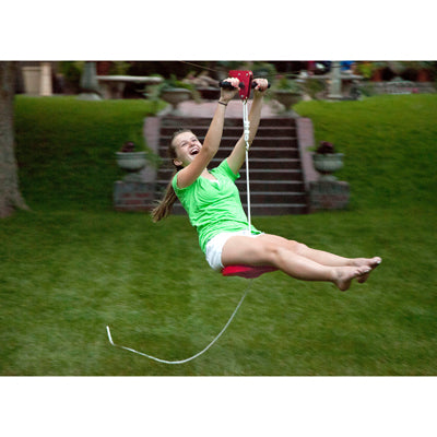 Slackers Zip Line Eagle si mettono alla guida della fannulloni