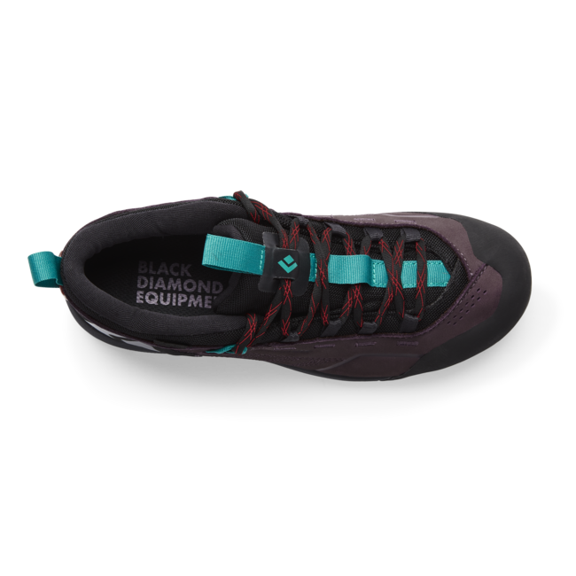 Black Diamond Mission Low Waterproof Approach stivali in pelle, gelso-nero