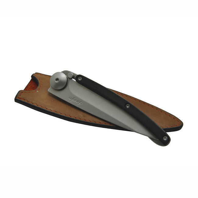 Deejo Leather Sheath, Natural