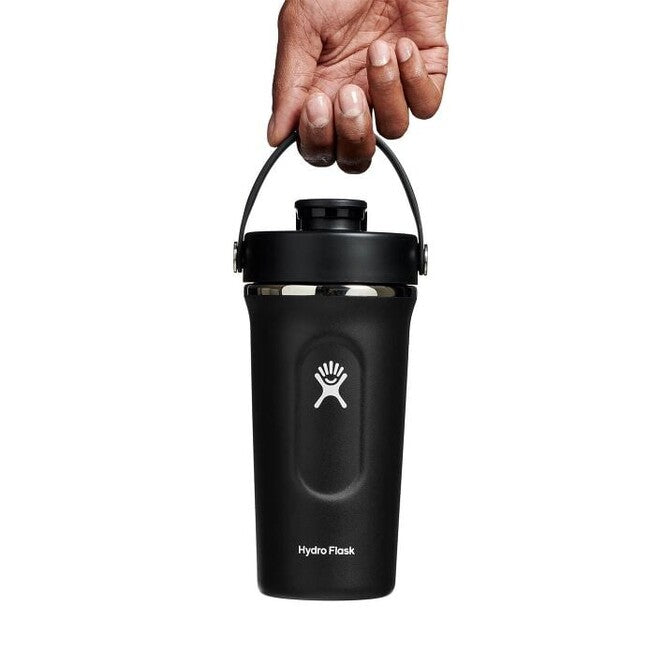 Hydro Flask Shaker bottiglia shaker 24 OZ 710ml, nero