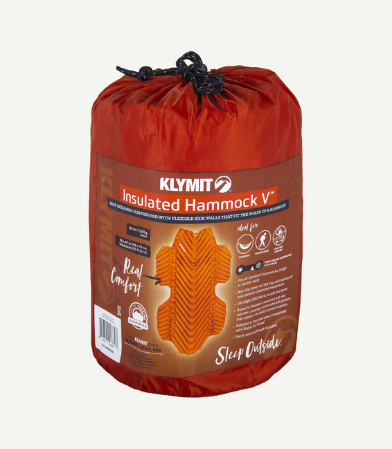 Klymit Hammock V navicela isolata, rosso