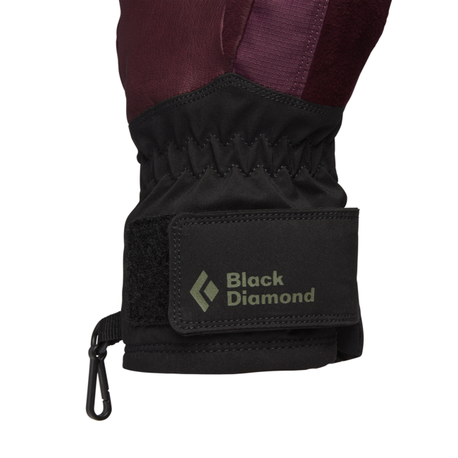 Black Diamond Mission guanti invernali da donna, blackberry
