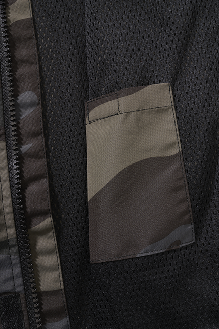 Brandit Summer Frontzip giacca a vento, darkcamo